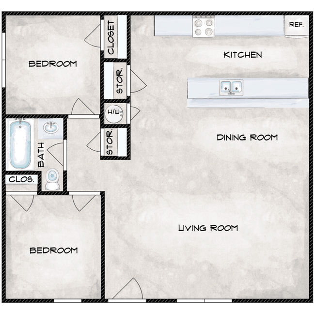 Unit 136 136 floor plan